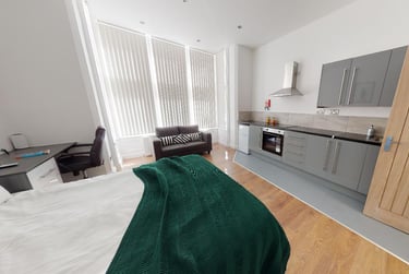 1 bed studio, Salisbury Road, Victoria Park, Leicester, LE17QR - Image 4
