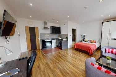 1 bed studio, University Road, Highfields, Leicester, LE17RA - Image 1