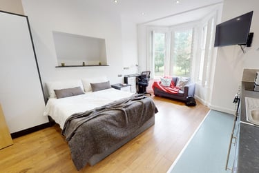 1 bed studio, London Road, Victoria Park, Leicester, LE21ND - Image 2