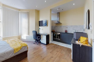 1 bed studio, London Road, Victoria Park, Leicester, LE21ND - Image 3
