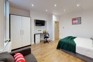 1 bed studio, London Road, Highfields, Leicester, LE21ND - Image 1