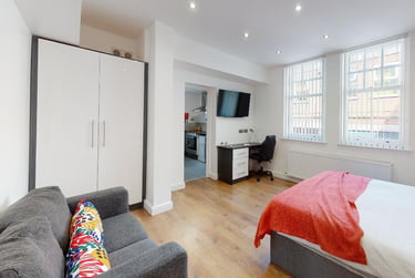 1 bed studio, Salisbury Road, Victoria Park, Leicester, LE17QR - Image 4