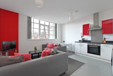 3 bed flat, Mary Street, City Centre, Sheffield, S14RT - Image 1