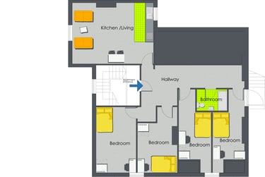 4 bed flat, Linthorpe Road, Teeside University, Middlesbrough, TS13QY - Image 2