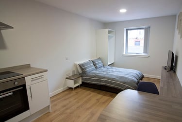1 bed studio, Clare Street, Hockley, Nottingham, NG13BX - Image 1