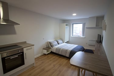 1 bed studio, Clare Street, Hockley, Nottingham, NG13BX - Image 1