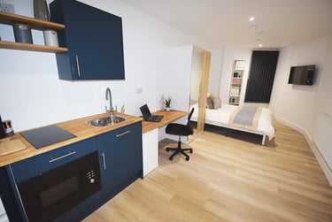 1 bed studio, Mansfield Road, Hockley, Nottingham, NG13FB - Image 1