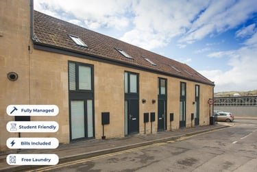 2 bed flat, Burnham Road, Twerton, Bath, BA23RY - Image 1