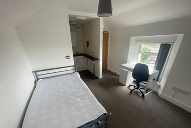 1 bed studio, Finsbury Terrace, Brynmill, Swansea, SA20AH - Image 3