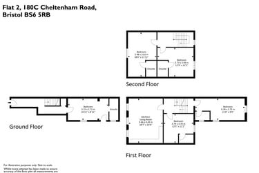5 bed flat, Cheltenham Road, Cotham, Bristol, BS65RB - Image 12