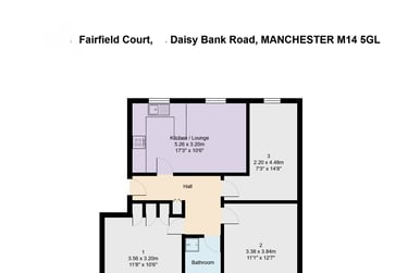 3 bed flat, Daisy Bank Road, Victoria Park, Manchester, M145GL - Image 13