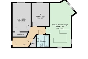 2 bed flat, Hadfield Close, Victoria Park, Manchester, M145LY - Image 6