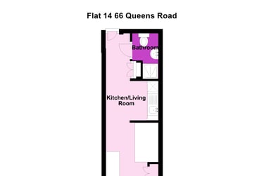 1 bed studio, Queens Road, Clifton, Bristol, BS81QU - Image 6