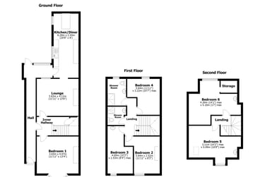 6 bed house, West Parade, West End, Lincoln, LN11LF - Image 8