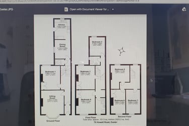 7 bed house, Howell Road, Pennsylvania, Exeter, EX44LZ - Image 14