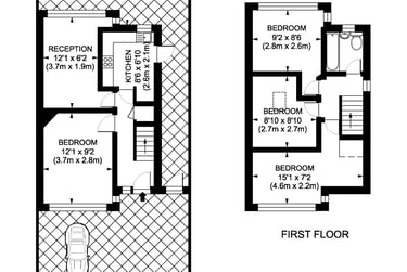 4 bed house, The Bittoms, City Centre, Kingston, KT12AR - Image 10
