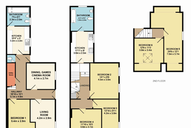 6 bed house, Furzehill road, Mutley, Plymouth, PL47JZ - Image 2