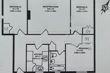 3 bed flat, Maysoule Road, Wandsworth, London, SW112BT - Image 5