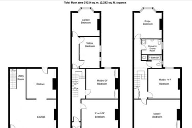 7 bed house, Top of Lisson Grove, Mutley, Plymouth, PL47DN - Image 15