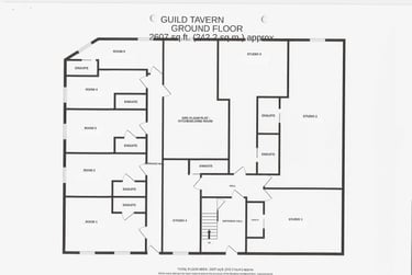 1 bed studio, 20-22 Tithebarn Street, City centre, Preston, PR11DL - Image 7
