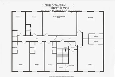 1 bed studio, 20-22 Tithebarn Street, City centre, Preston, PR11DL - Image 6