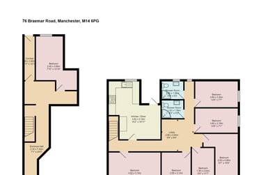 6 bed flat, Braemar Road, Fallowfield, Manchester, M146PG - Image 12