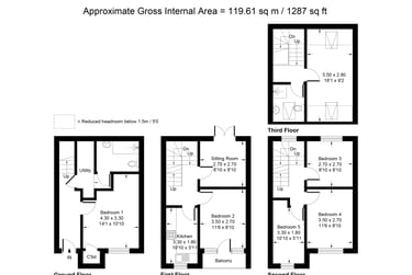 6 bed house, Nesbitt road, Near university, Brighton, BN24BL - Image 14