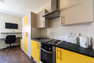 1 bed studio, Bridge View House Stepney Lane, City Centre, Newcastle, NE16PN - Image 4