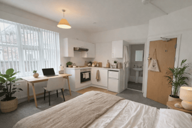 1 bed studio, Lower Park Road, Victoria Park, Manchester, M145RQ - Image 3