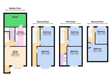 6 bed house, Queens Park Road, Hanover, Brighton, BN29XL - Image 14