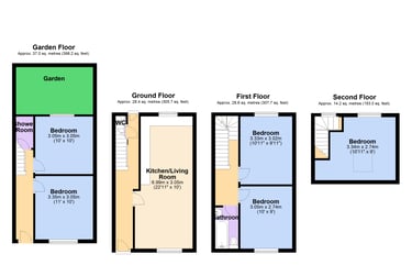 5 bed house, Elm grove, Brighton, BN23ET - Image 11