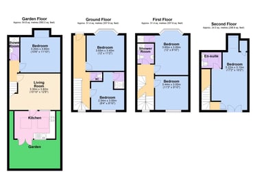 6 bed house, Coleman street, Lewes road, Brighton, BN29SQ - Image 13