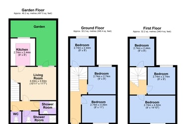 6 bed house, Blaker Street, Hove, Brighton, BN20JJ - Image 13