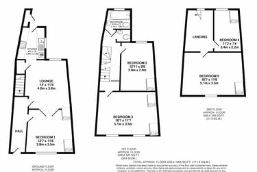 5 bed house, South view place, City Centre, Bournemouth, BH25PN - Image 9