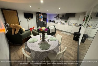 7 bed flat, 66-72 Houndsgate, Lace Market, Nottingham, NG16BA - Image 1