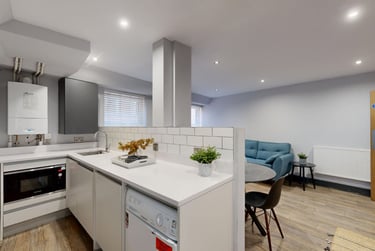 7 bed flat, 66-72 Houndsgate, Lace Market, Nottingham, NG16BA - Image 2