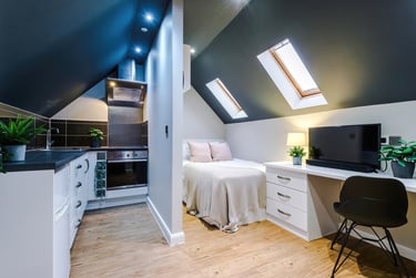 1 bed studio, Flat 17, 160 Upper New Walk, Highfields, Leicester, LE17QA - Image 4