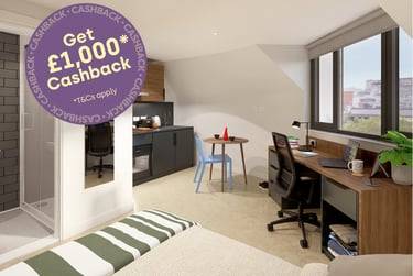 Deluxe Studio at Croft Court, 16 Stokes Croft, St Paul's, Bristol, BS13PR - Image 1