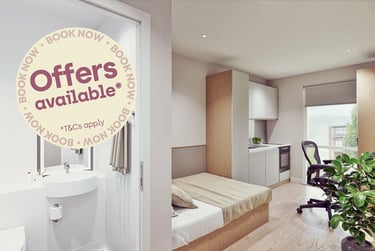 Classic Studio Plus at Beckton House, Station Road, Beeston, Nottingham, NG92WW - Image 1