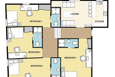 4 bed flat, Flat C The Clubhouse (students), Plymouth, PL46LD - Image 8