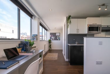1 bed studio, Armada House Superior Corner Studio (students), Plymouth, PL11LB - Image 8