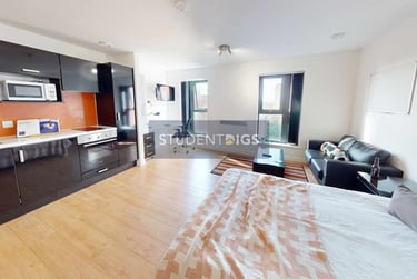 1 bed studio, London Road, Highfields, Leicester, LE20BL - Image 2