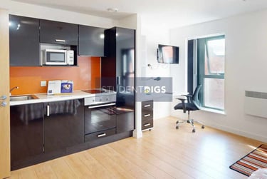 1 bed studio, London Road, Highfields, Leicester, LE20BL - Image 12