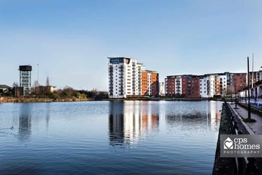 2 bed flat, Cardiff Bay, Splott, Cardiff, CF104JD - Image 1