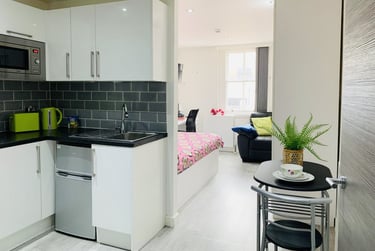 1 bed house, Extra Large Studio, Demontfort Street, Highfields, Leicester, LE17GW - Image 3