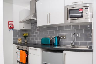 1 bed flat, (Large Studio) Demontfort Street, Highfields, Leicester, LE17GW - Image 7