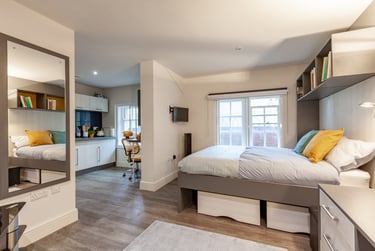 1 bed studio, Princess Way, St Mary`s Court, City Centre, Swansea, SA13AU - Image 3