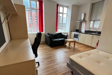 1 bed studio, The Kingsway, Portland House, City Centre, Swansea, SA15HN - Image 2