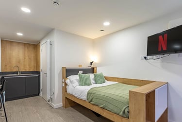 Studio  at Knoll Court, Tower Street, City Centre, Newcastle, NE12HW - Image 4