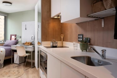 Classic Studio at The Curve, 14 Fieldgate Street, Shoreditch, London, E11ES - Image 2